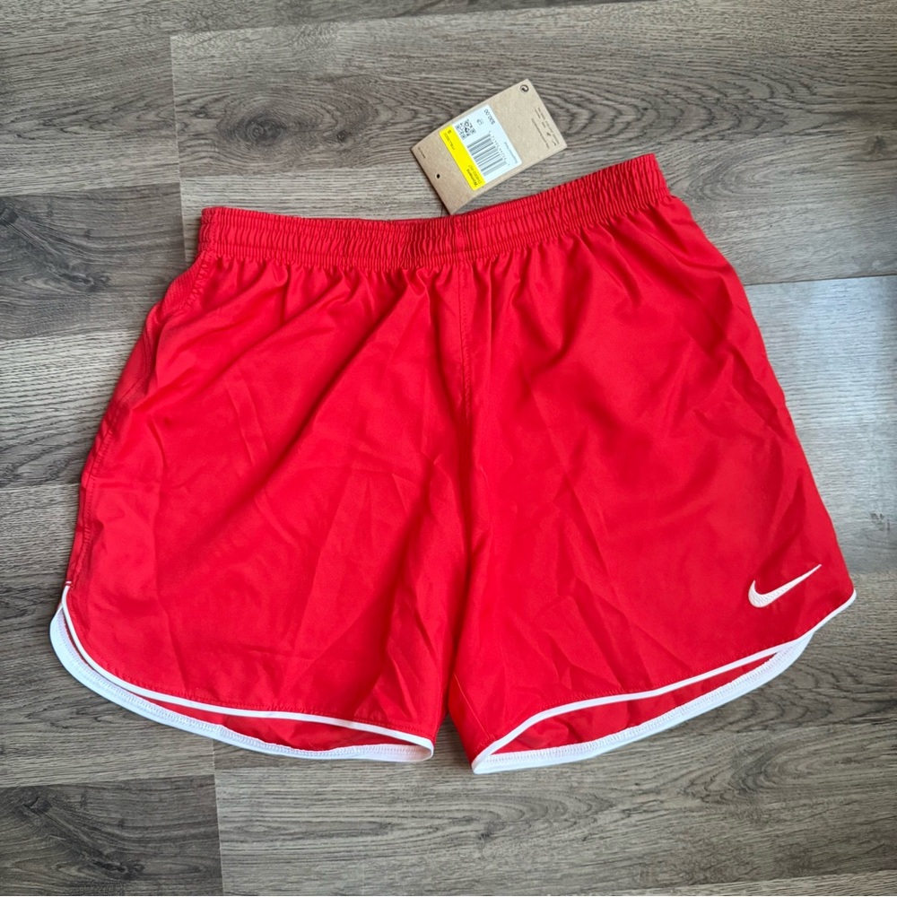 Nike Dri-FIT Slim Fit Red Shorts